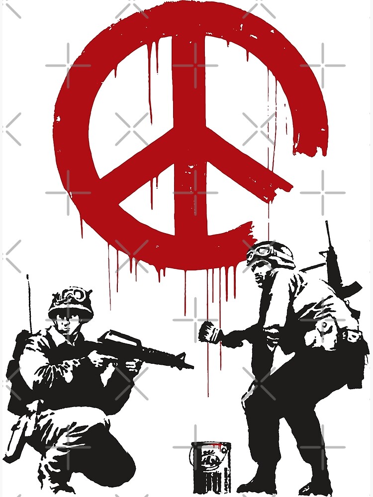 CND soldiers 2005 - Banksy Graffiti