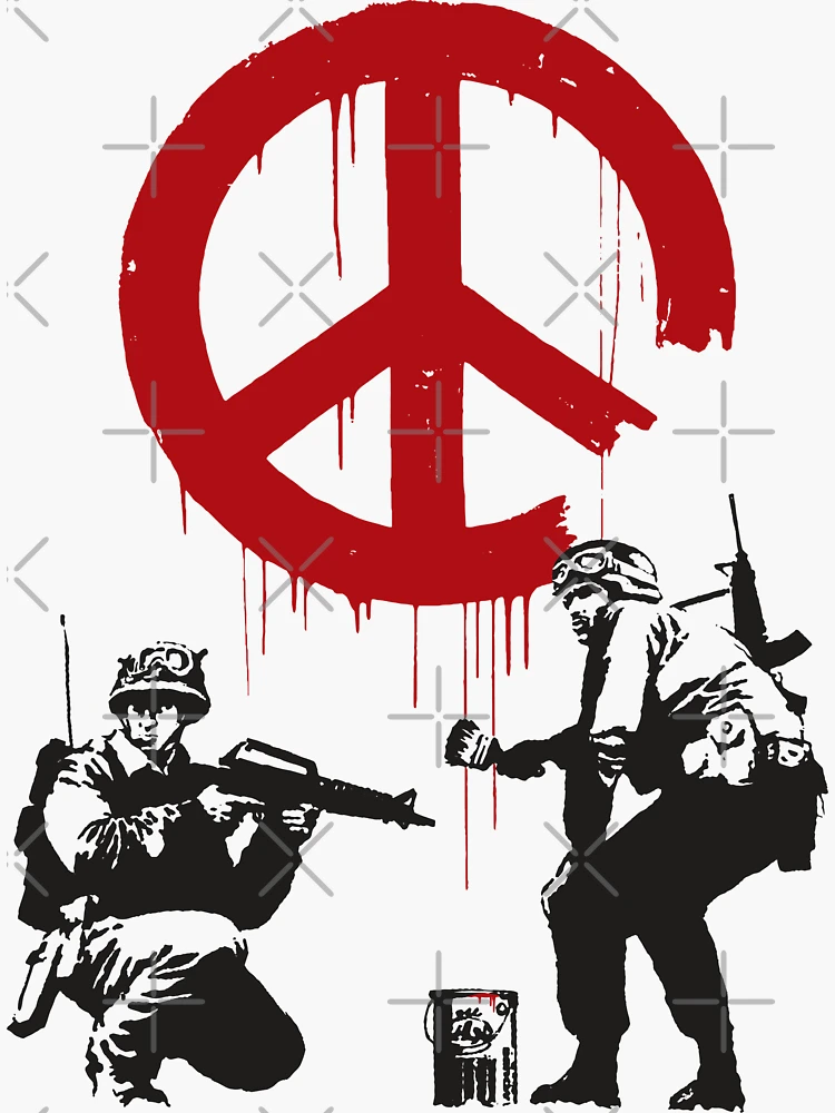 CND soldiers 2005 - Banksy Graffiti