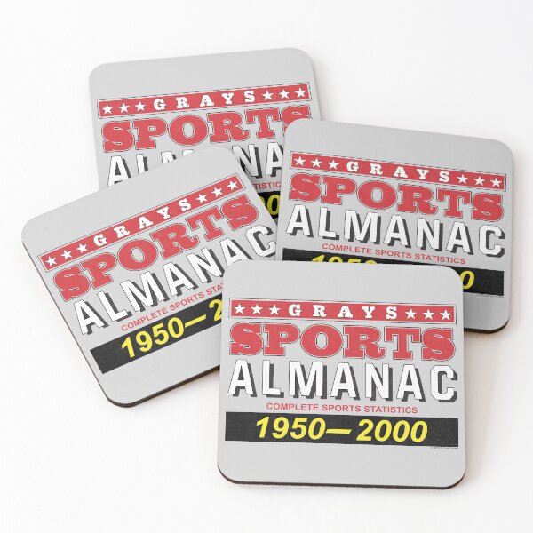 Biff's Sports Almanac Coasters (Set of 4)