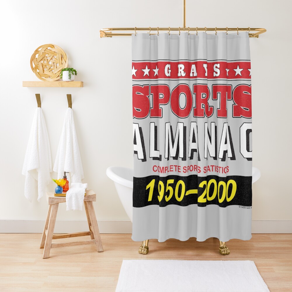 Biff's Sports Almanac Shower Curtain