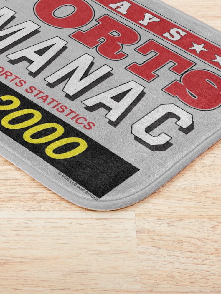 Alternate view of Biff's Sports Almanac Bath Mat