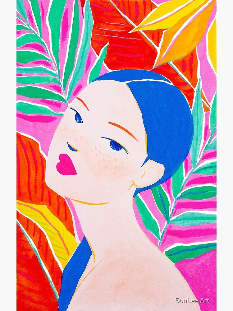 Ponytail Lady by sunleeart