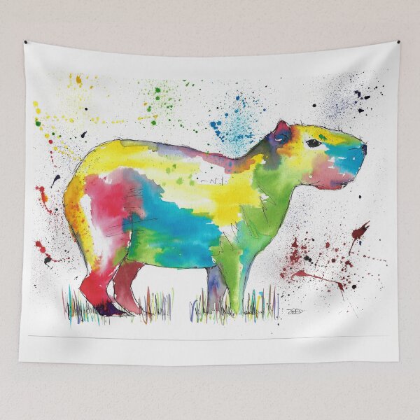 Item preview, Marvelous Menagerie - Capybara designed and sold by SimonBonnerFide.