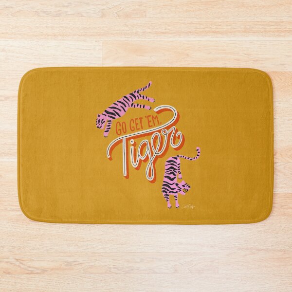 Item preview, Go Get 'Em Tiger – Yellow Palette designed and sold by Cat Coquillette.
