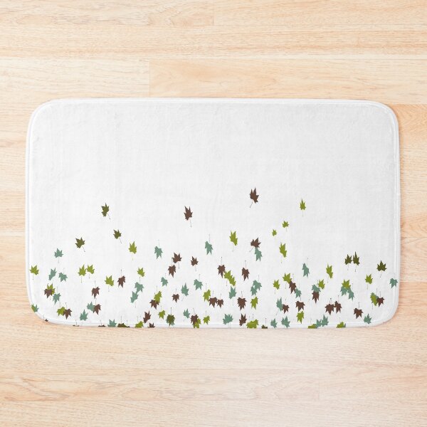 Item preview, Multicolor Leaves Motif Pattern Print designed and sold by DFLC Prints.