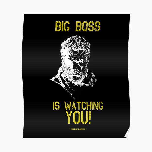 Big Boss Is Watching You! Poster