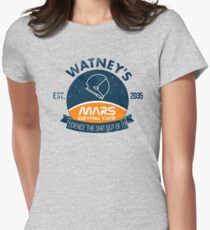Watney's martian survival camp Women's Fitted T-Shirt