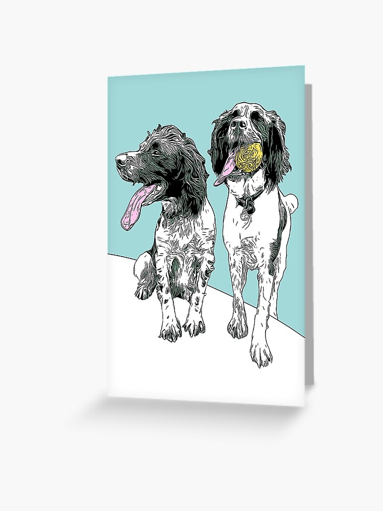 fun dog art