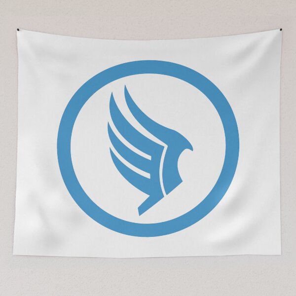 Item preview, Mass Effect - Paragon Logo (blue) designed and sold by ASTlogo.