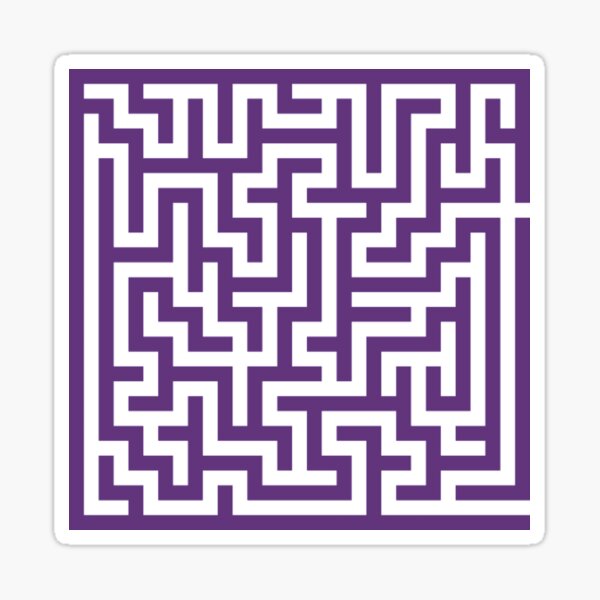 Chaotic One ~ purple Sticker