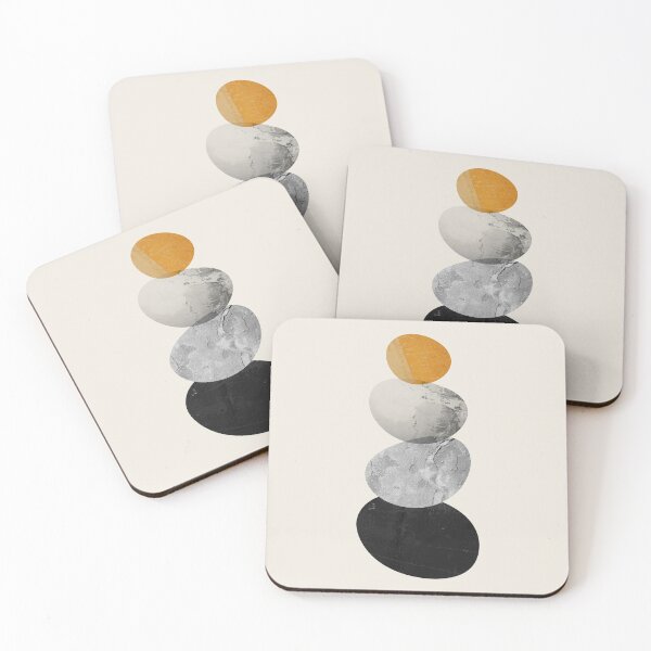 Item preview, Abstraction_ROCK_BALANCE_YOGA_Minimalism_002A designed and sold by forgetmestudio.