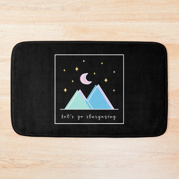 Item preview, Pastel Mountains - Let's Go Stargazing designed and sold by MaplewoodMerch.