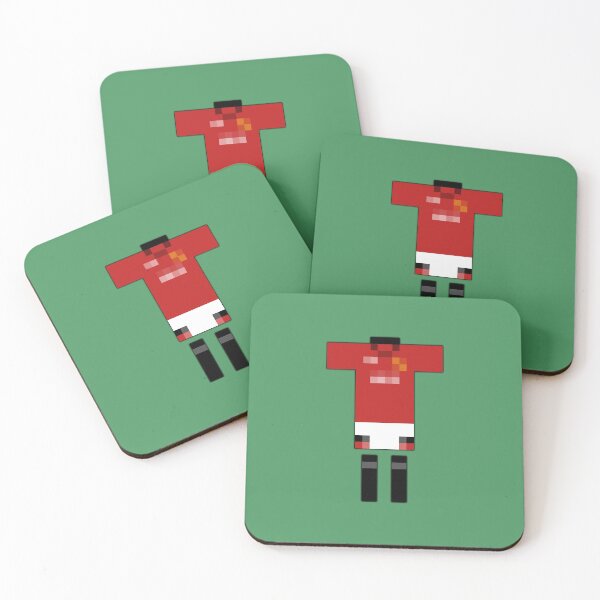 Item preview, Manchester United - 94/96 Home Kit (Pixel Art) designed and sold by footyCLASICS.