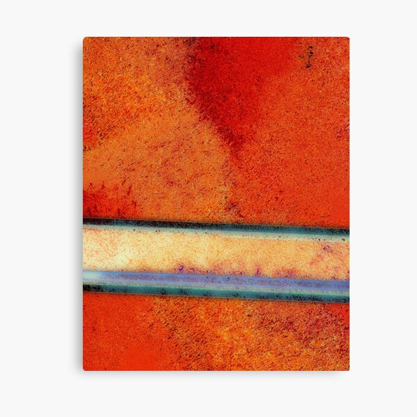 Single Cluster - Abstract Digital Painting Wall Art Original Geometric Painting Canvas Print