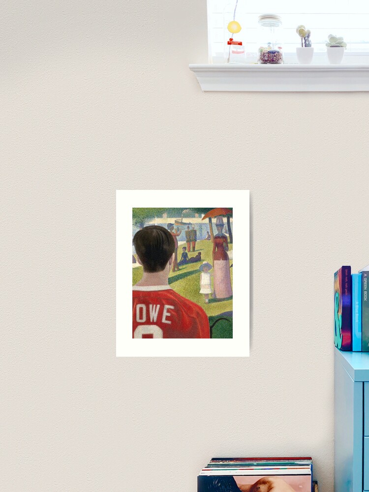 Thumbnail 2 of 3, Art Print, Georges Seurat's Day Off designed and sold by limpfish.