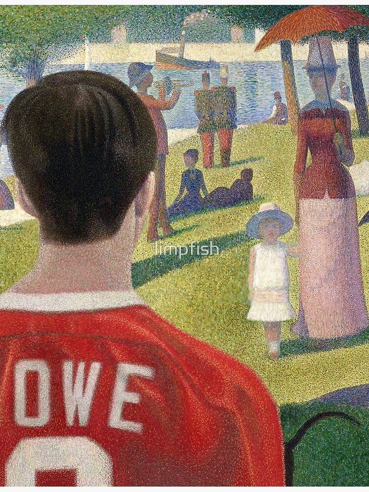 Thumbnail 3 of 3, Art Print, Georges Seurat's Day Off designed and sold by limpfish.