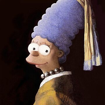 Artwork thumbnail, Vermeer's Marge by limpfish
