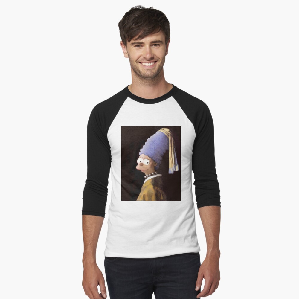 Item preview, Baseball ¾ Sleeve T-Shirt designed and sold by limpfish.