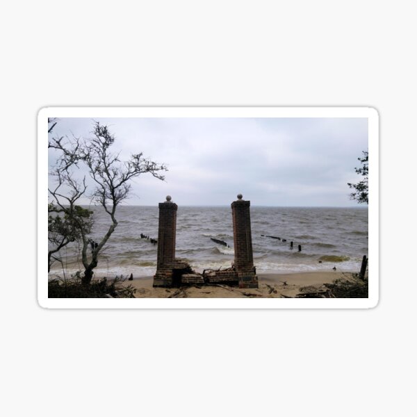 Item preview, Gothic scene in Manteo, NC designed and sold by PurpleKittyCat.