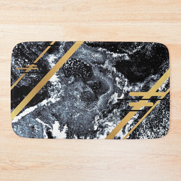 Item preview, Black & Gold Marble designed and sold by LynnetteArt.