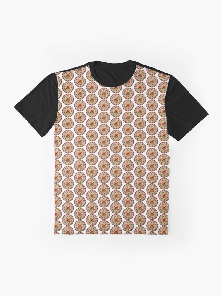 Louis Vuitton Black, Pattern Print Graphic Crew Neck T-Shirt Xs