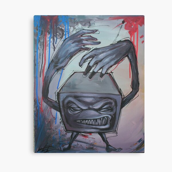 Killah TV Canvas Print
