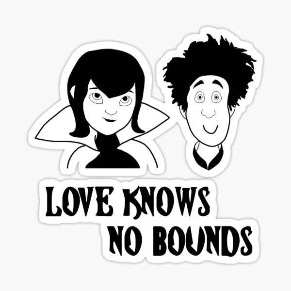 Love Knows No Bounds Sticker