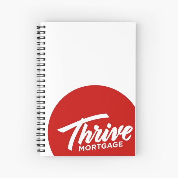 Thrive Red Dot Spiral Notebook