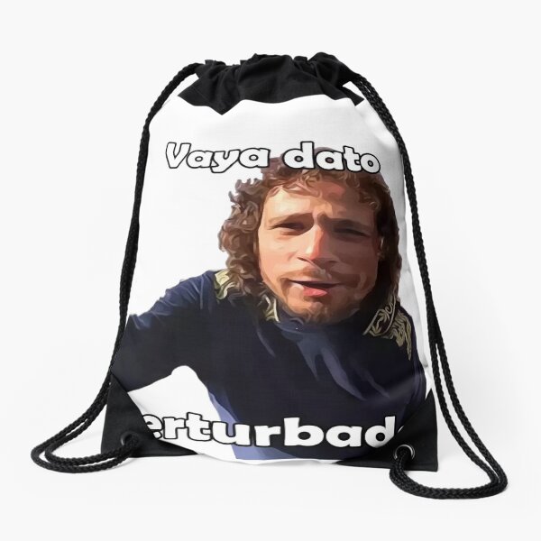 Luisito Art Drawstring Bag
