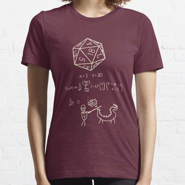 The Science Of The 20 Sided Dice Essential T-Shirt
