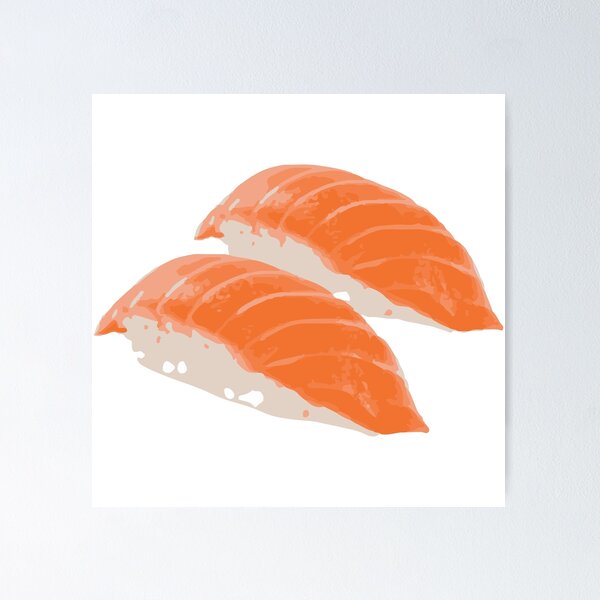 Item preview, Sushi Eating | Illustration, gift idea designed and sold by Chillions.