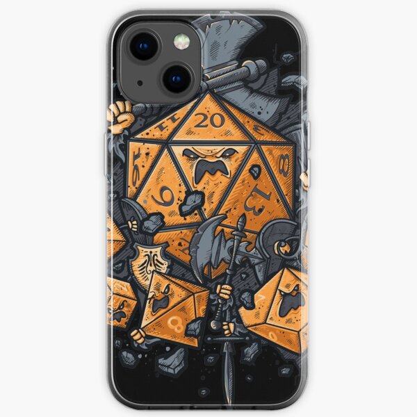 Dungeons And Dragons iPhone Soft Case