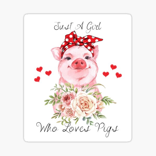 Artikel-Vorschau von Niedlich nur ein Mädchen, das Schweine liebt, designt und verkauft von Anushka-art.