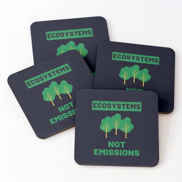 Item preview, Ecosystems Not Emission - Enviromental  designed and sold by madtoyman.