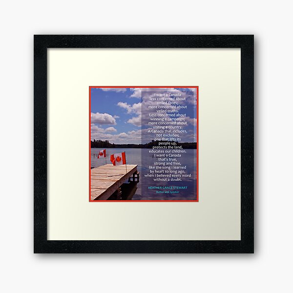 Decided. Framed Art Print