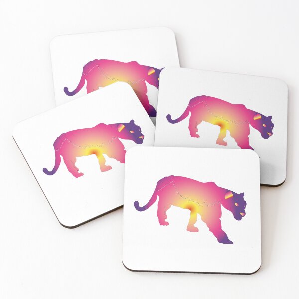 Item preview, Original Snow Leopard Nepal Mountain Sunet Gradient (white) designed and sold by NaturalDesignRB.