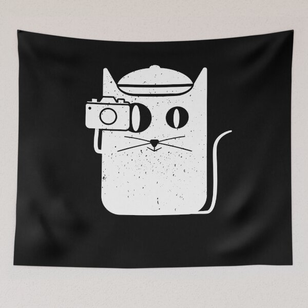 Artikelvorschau, Cat Katze Kätzchen Kamera Fotografie Vintage entworfen und verkauft von AaaleXX.
