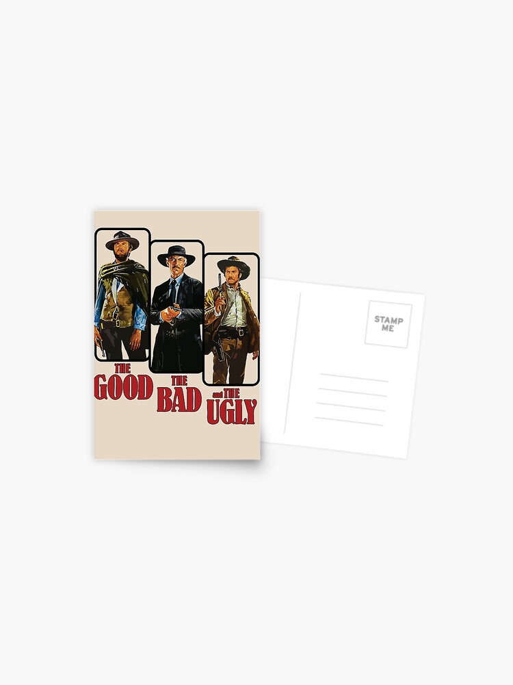 Good Bad and Ugly Postcard
