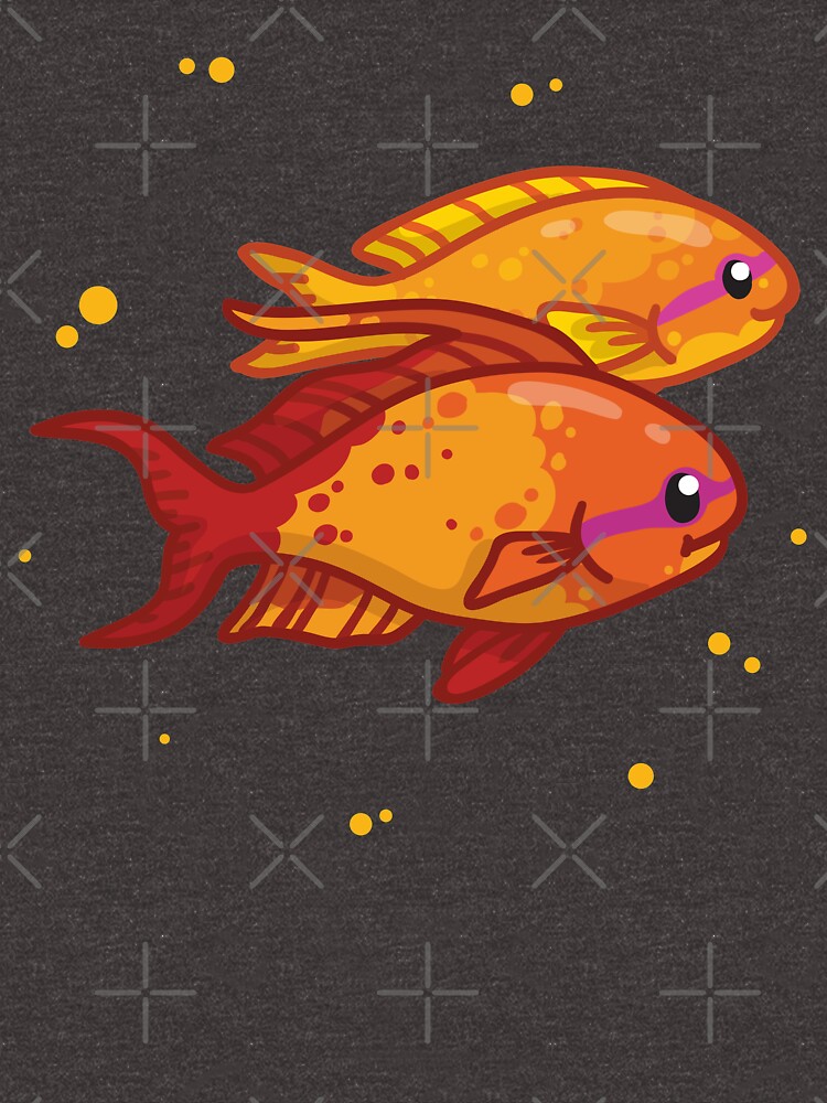 Lyretail Anthias (Huevember 2018) by bytesizetreas