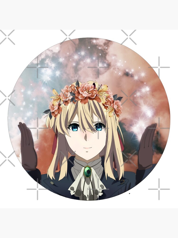 Kawaii Violet Evergarden Greeting Card By Rachelsama Redbubble