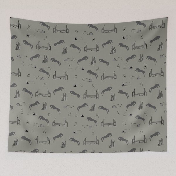 Item preview, Eventing on Gray designed and sold by fireflydaydream.