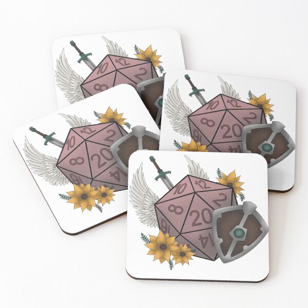 Item preview, paladin Class D20 - tabletop gaming dice designed and sold by Avani98.