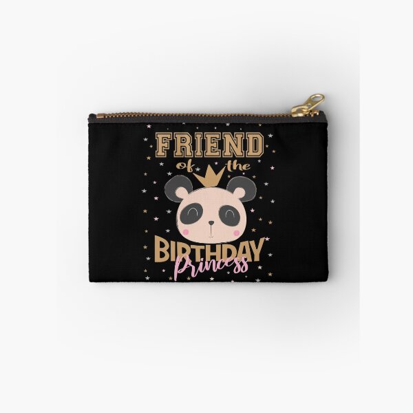 Item preview, Friend Of The Birthday Princess Girl Panda Bear Party graphic designed and sold by Grabitees.