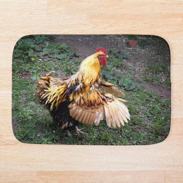 Henry's in a flap Bath Mat