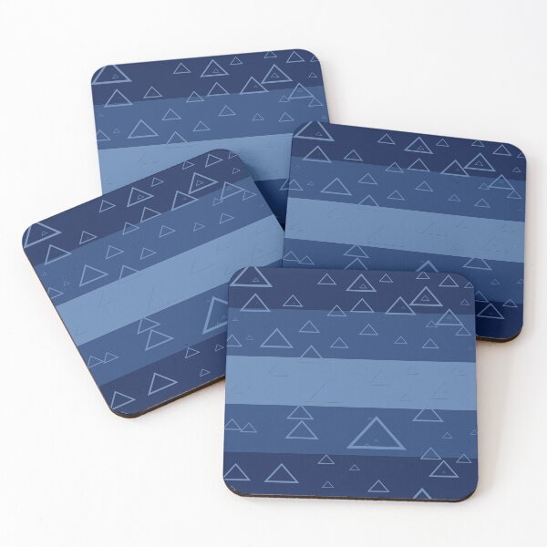 Item preview, Blue Stripes and Triangles  designed and sold by KandisGphotos.
