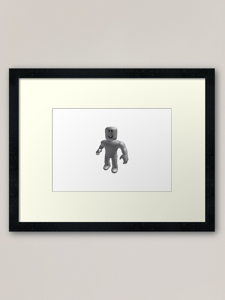 Roblox Boy Framed Art Print By Existeaux Redbubble - extra cannon roblox