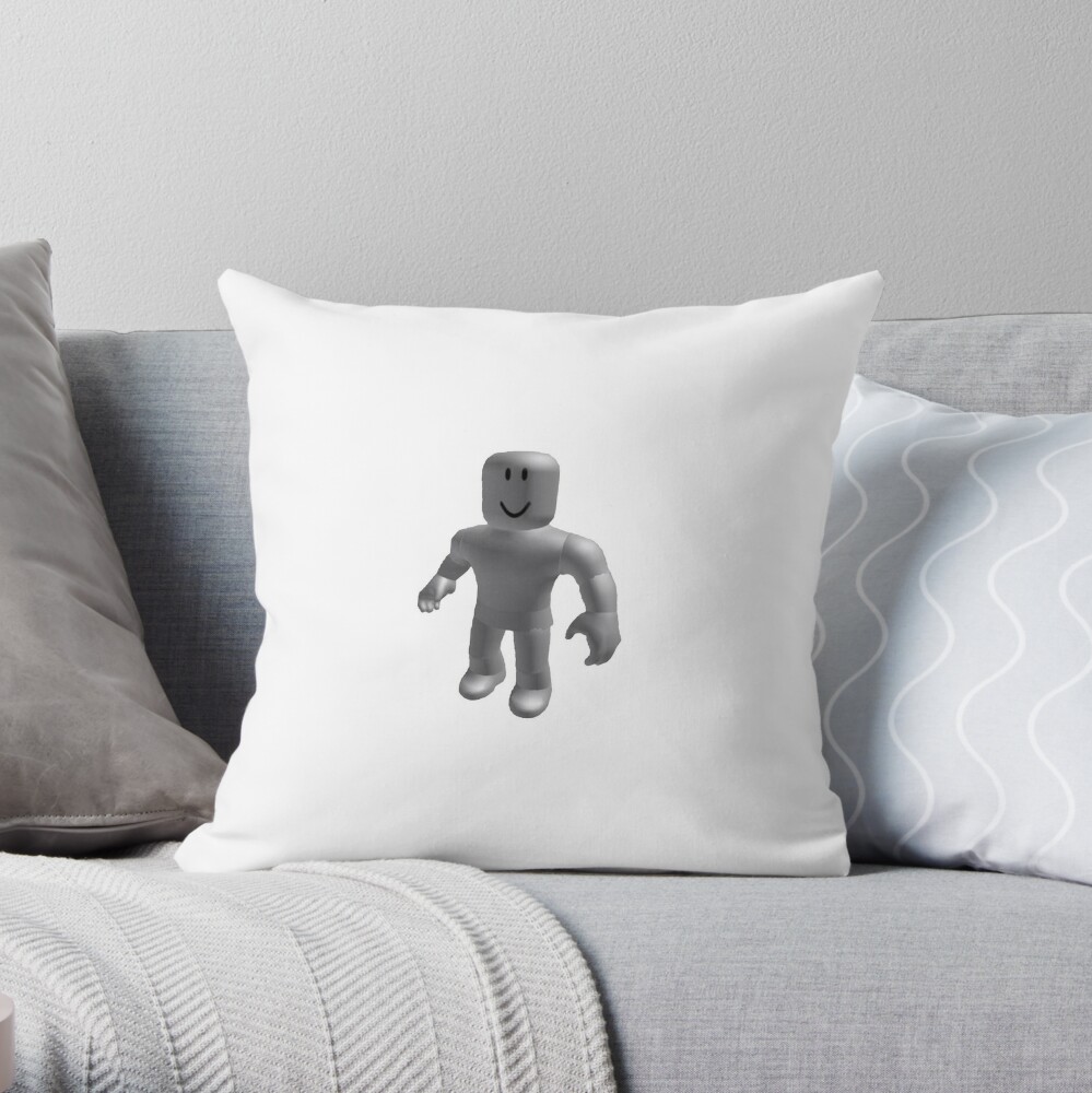 Roblox Boy Throw Pillow By Existeaux Redbubble - roblox boy sticker by existeaux redbubble