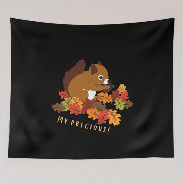 Item preview, Voracious Squirrel - Orange Text designed and sold by generalkrull.