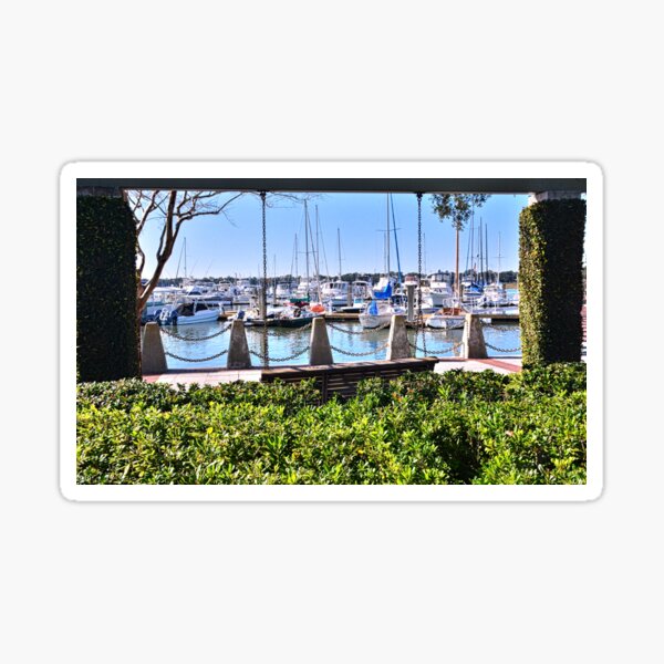 Item preview, A Framed View Of Beaufort Waterfront South Carolina designed and sold by LisaWootenPhoto.