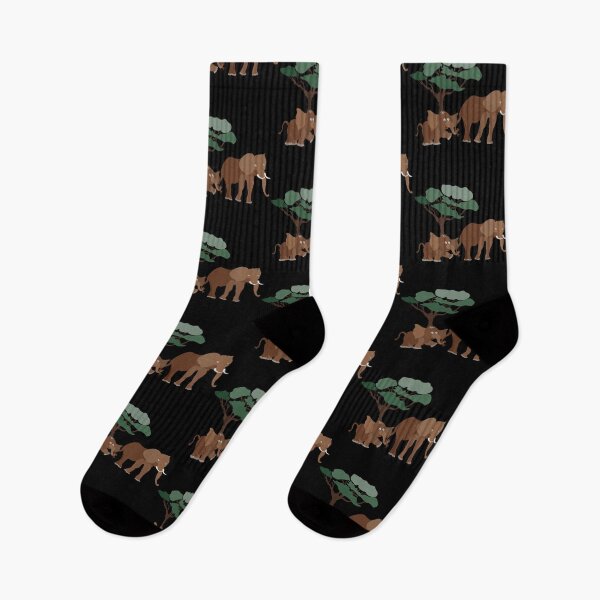 Item preview, Baby elephant with elephant mom designed and sold by saechla.